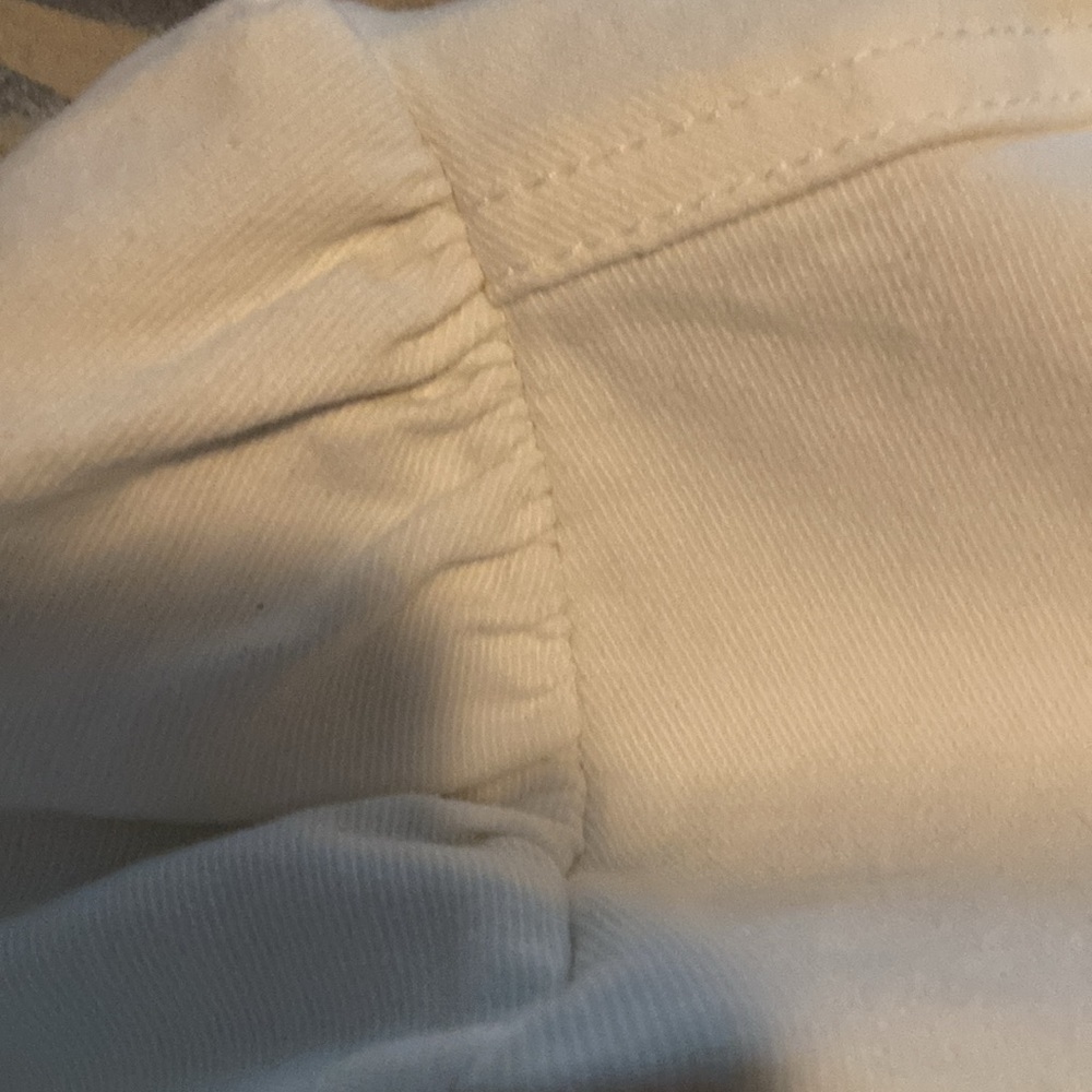 One World Denim Button Front Jacket White Size M New - Picture 10 of 14